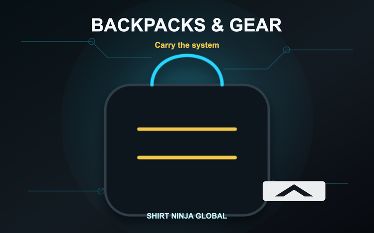 Backpacks and Gear collection image for Shirt Ninja Global