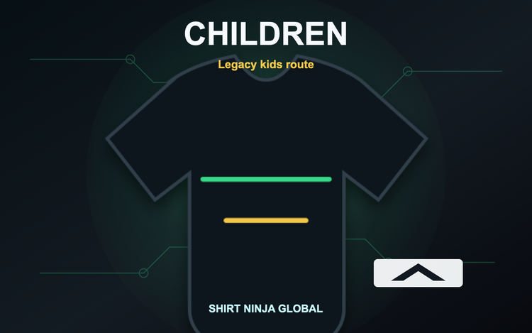 Children collection image for Shirt Ninja Global